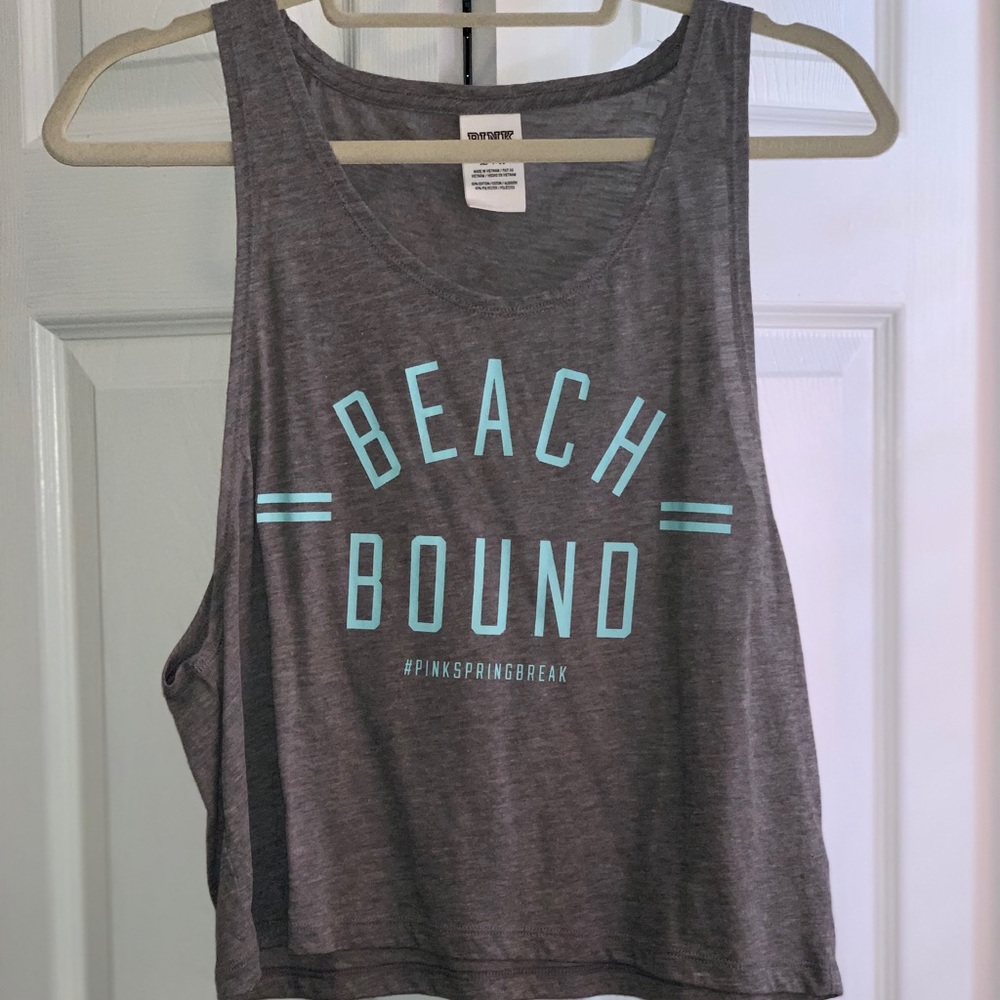 Victoria’s Secret PINK Gray Tank tip